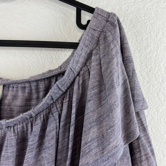 Dolan by Anthropologie Ruffled Off the Shoulders Charla Blouse Size Large - Picture 5 of 9